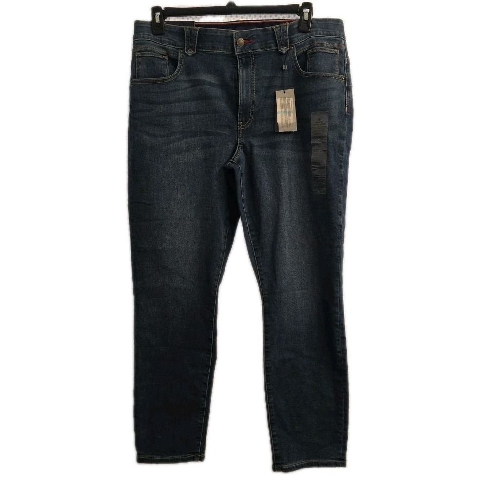 NEW Tommy Hilfiger Waverly Skinny Ankle Jeans Women Size 16 Super Stretch